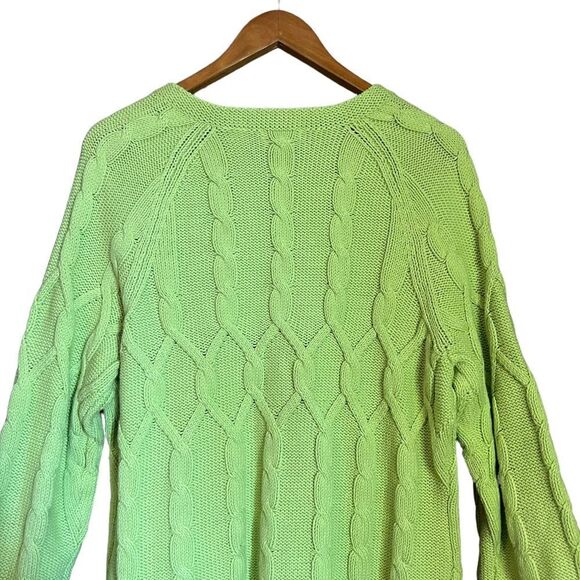 3 for $30! Liz & co green button cardigan. Size xl - Picture 7 of 11